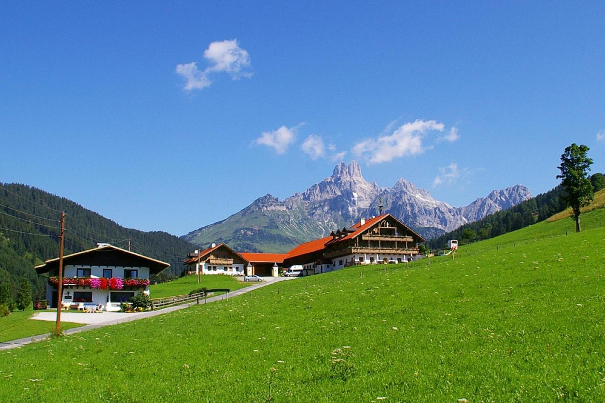 Appartement Pilzhof Filzmoos Buitenkant foto